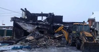 Демонтаж сгоревших зданий в Муравленко | Сварной-Мрв - снос после пожара от 1055 рублей